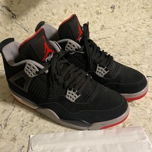 Jordan Bred 4's 10.5